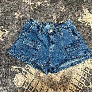 Wild Fable Mid Rise Cargo Shorts 2.5" Inseam Size XS EUC